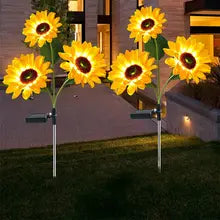 Sunflower Solar Lawn Light