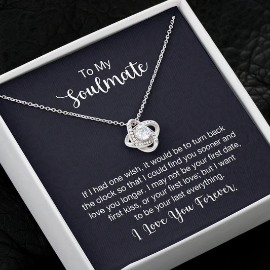 Love Knot with Rotating Rose Gift Box