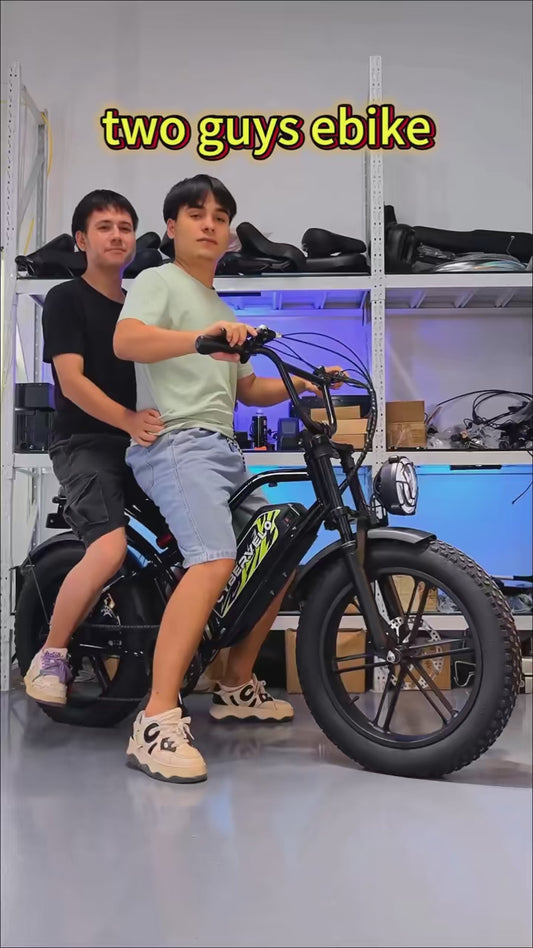 Fat Tire All-Terrain E-Bike,